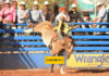 Caballos con pretal y Lazo por parejas en las finales del Rodeo de Santa Rita Chihuahua 2022 Promotora de rodeos – Prorodeo Parte 5