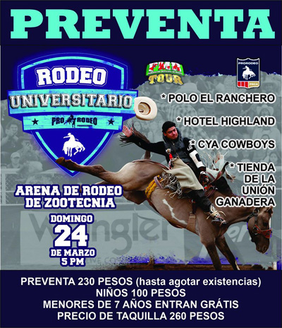 rodeo 400 px universitario 2024